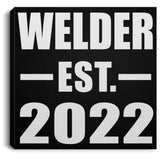 Welder Established EST. 2022 - Canvas Square