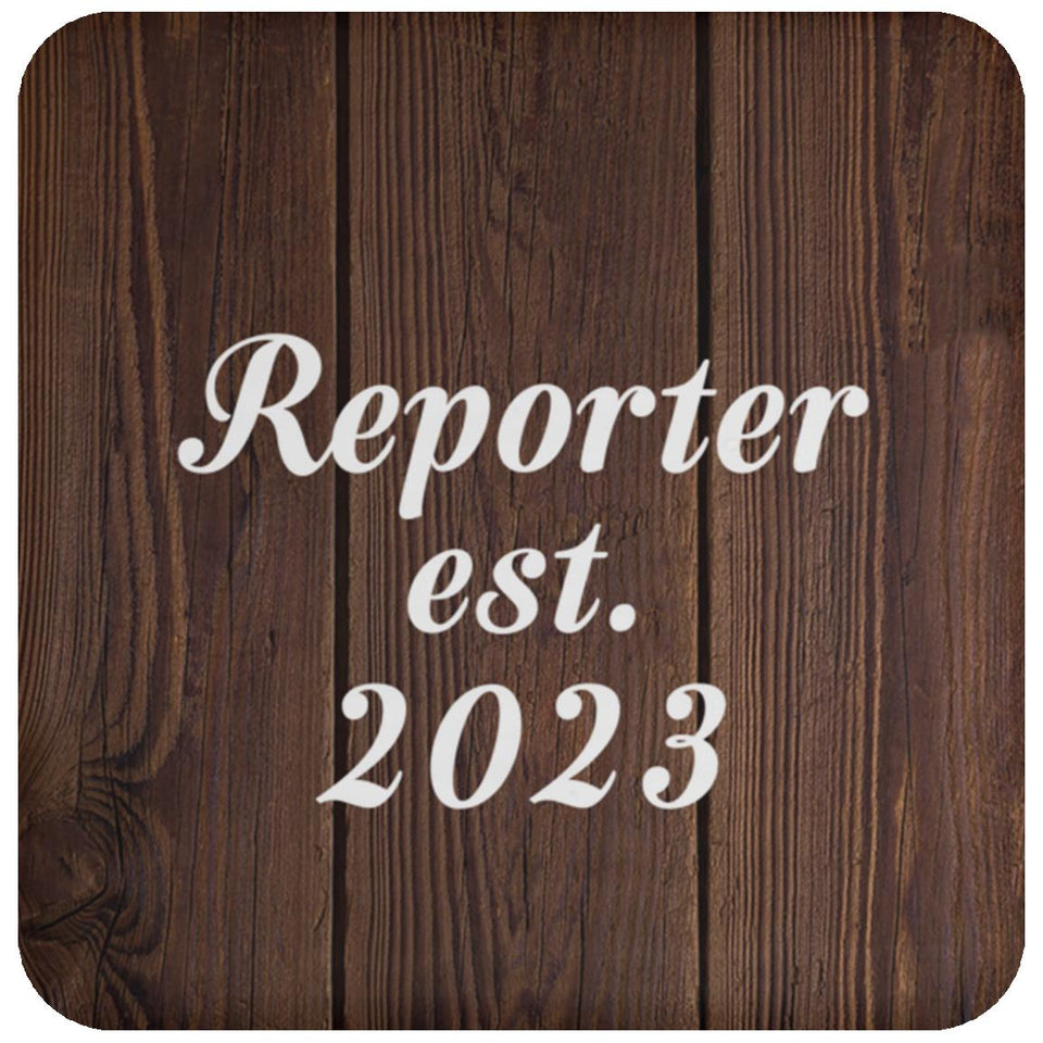 Reporter Established Est. 2023 - Drink Coaster D