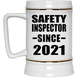 Safety Inspector Since 2021 - Beer Stein