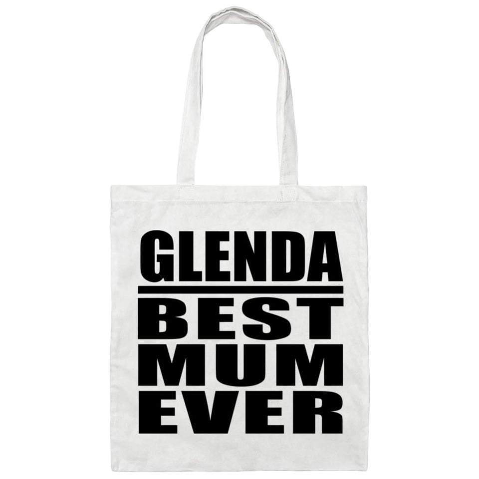 Glenda Best Mum Ever - Tote Bag White