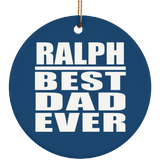 Ralph Best Dad Ever - Circle Ornament