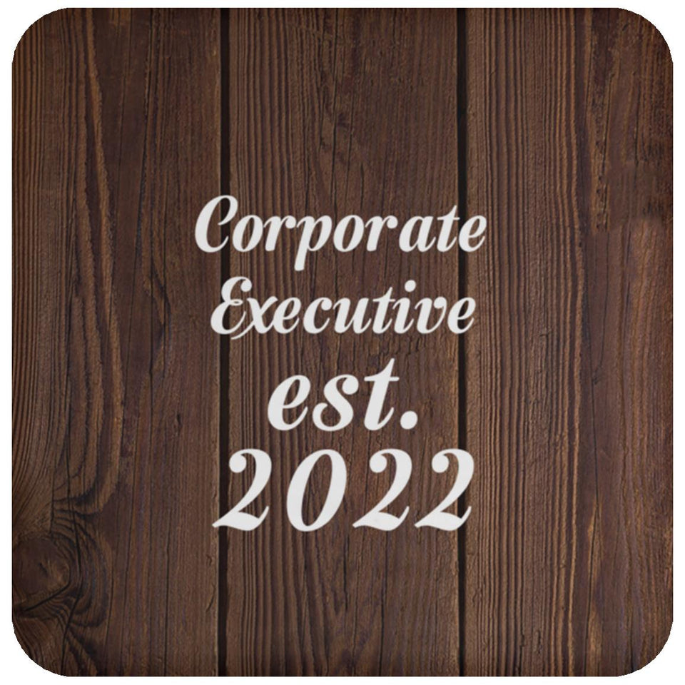 Corporate Executive Established Est. 2022 - Drink Coaster D