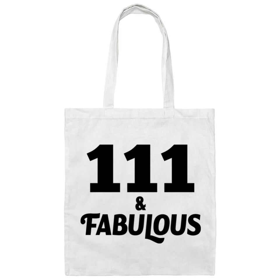 111th Birthday 111 & Fabulous - Tote Bag White