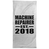 Machine Repairer Established EST. 2018 - Hand Towel