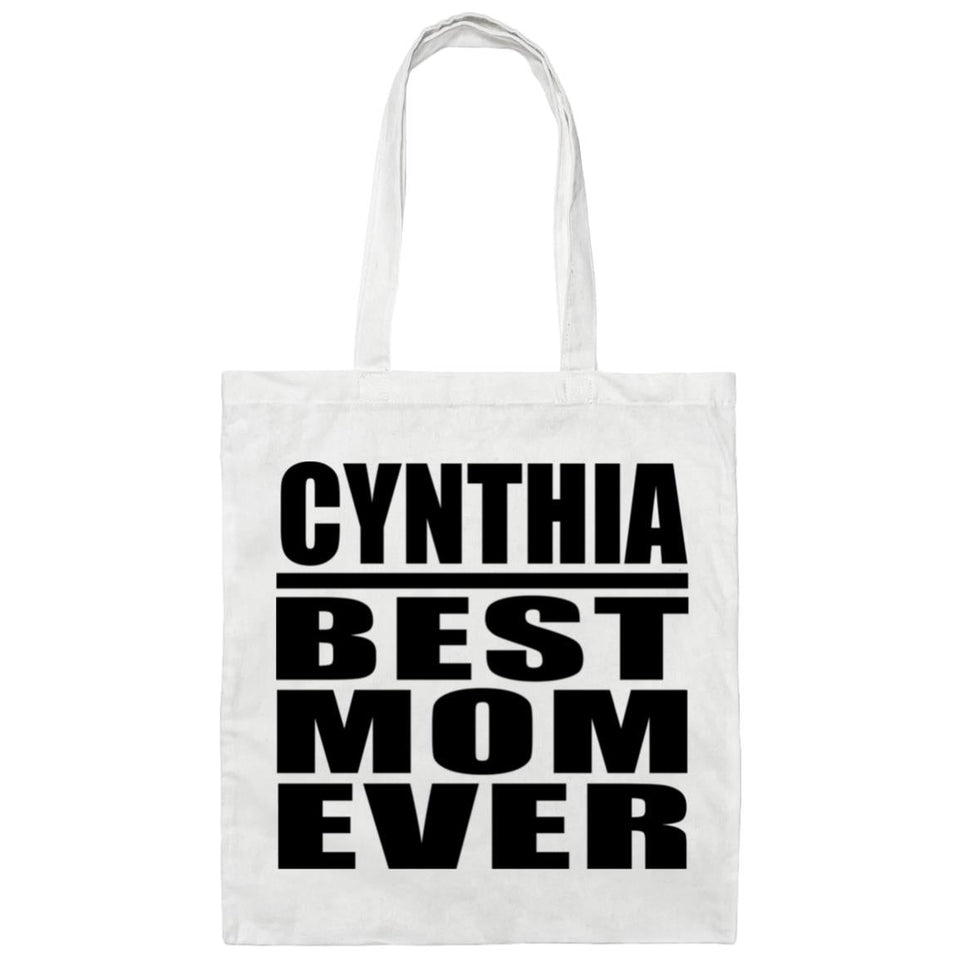 Cynthia Best Mom Ever - Tote Bag White