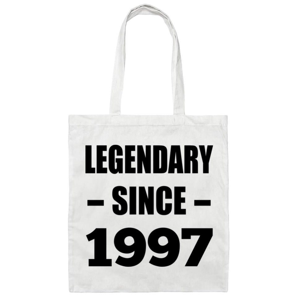 27th Birthday Legendary Since 1997 - Tote Bag White