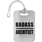 Badass Architect - Luggage Bag Tag