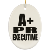 A+ Pr Executive - Oval Ornament