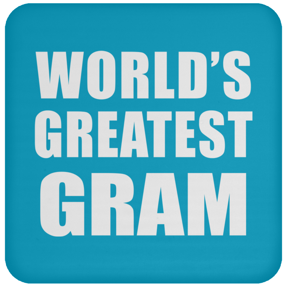 World's Greatest Gram - Drink Coaster