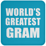 World's Greatest Gram - Drink Coaster