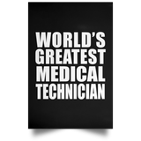World's Greatest Medical Technician - Poster Portrait