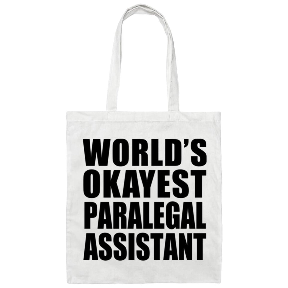 World's Okayest Paralegal Assistant - Tote Bag White