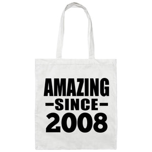 16th Birthday Amazing Since 2008 - Tote Bag White