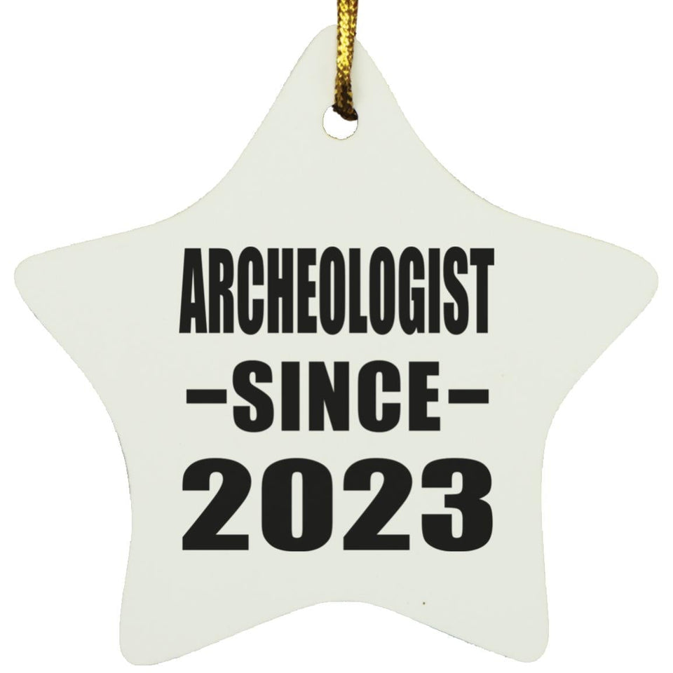 Archeologist Since 2023 - Star Ornament