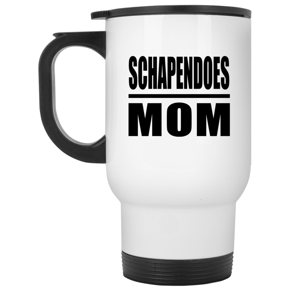 Schapendoes Mom - White Travel Mug
