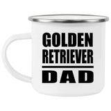 Golden Retriever Dad - 12oz Camping Mug
