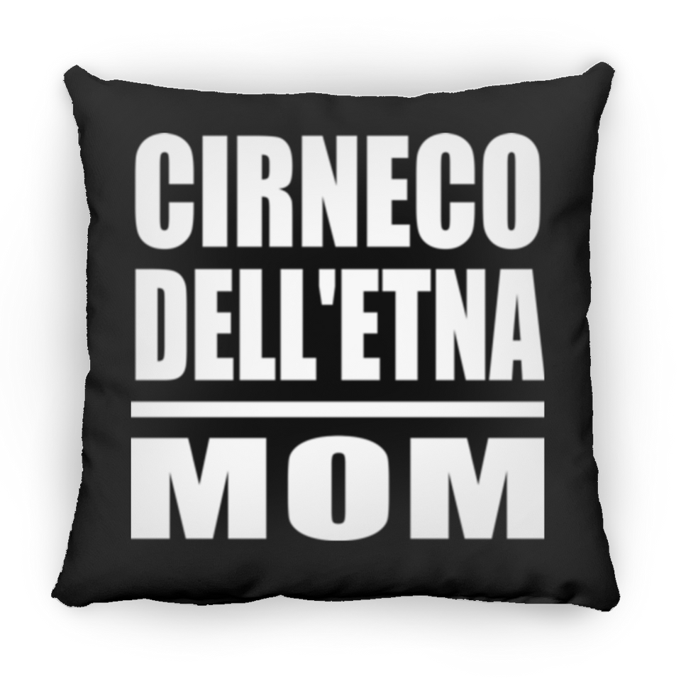 Cirneco Dell'etna Mom - Throw Pillow Black