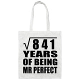 29th Anniversary Square Root of 841 Years of Mr Perfect - Tote Bag White