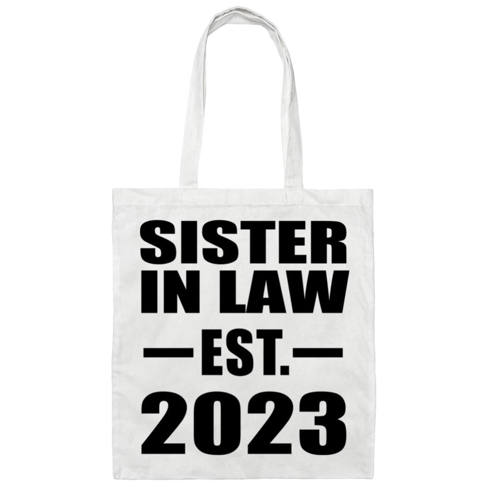 Sister In Law Established EST. 2023 - Tote Bag White