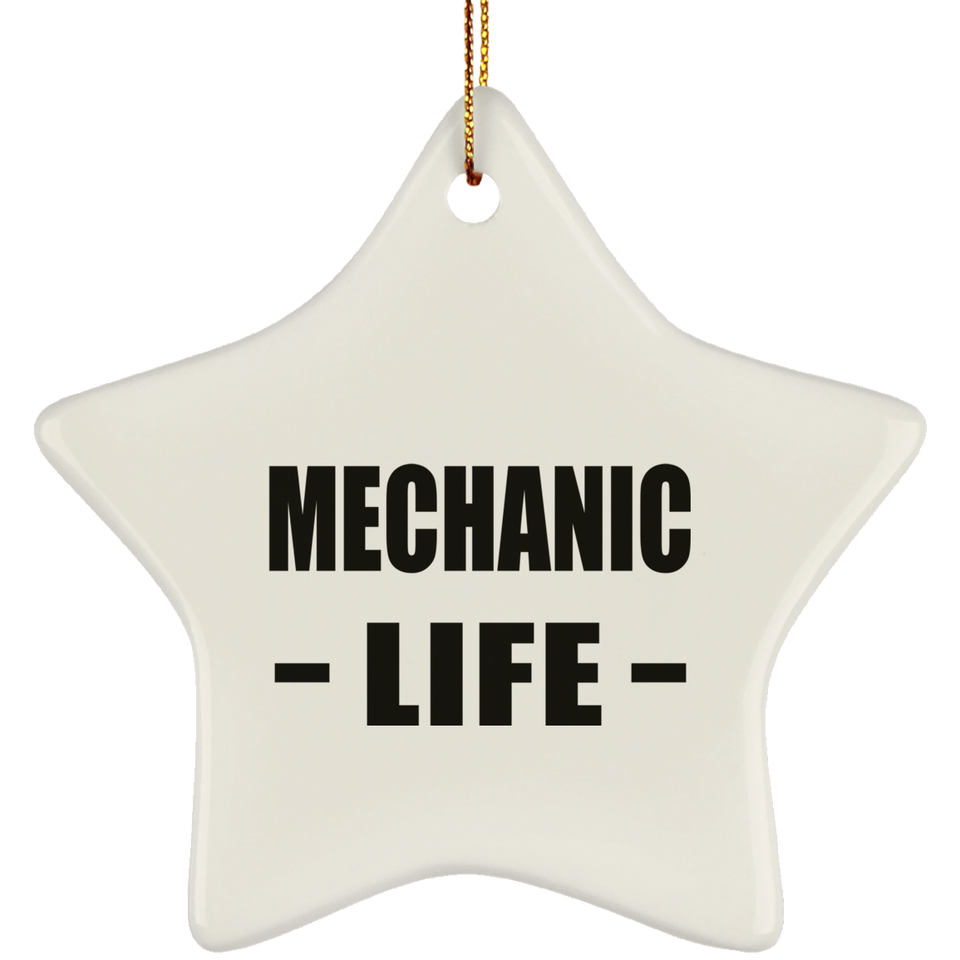 Mechanic Life - Star Ornament
