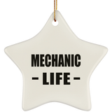 Mechanic Life - Star Ornament