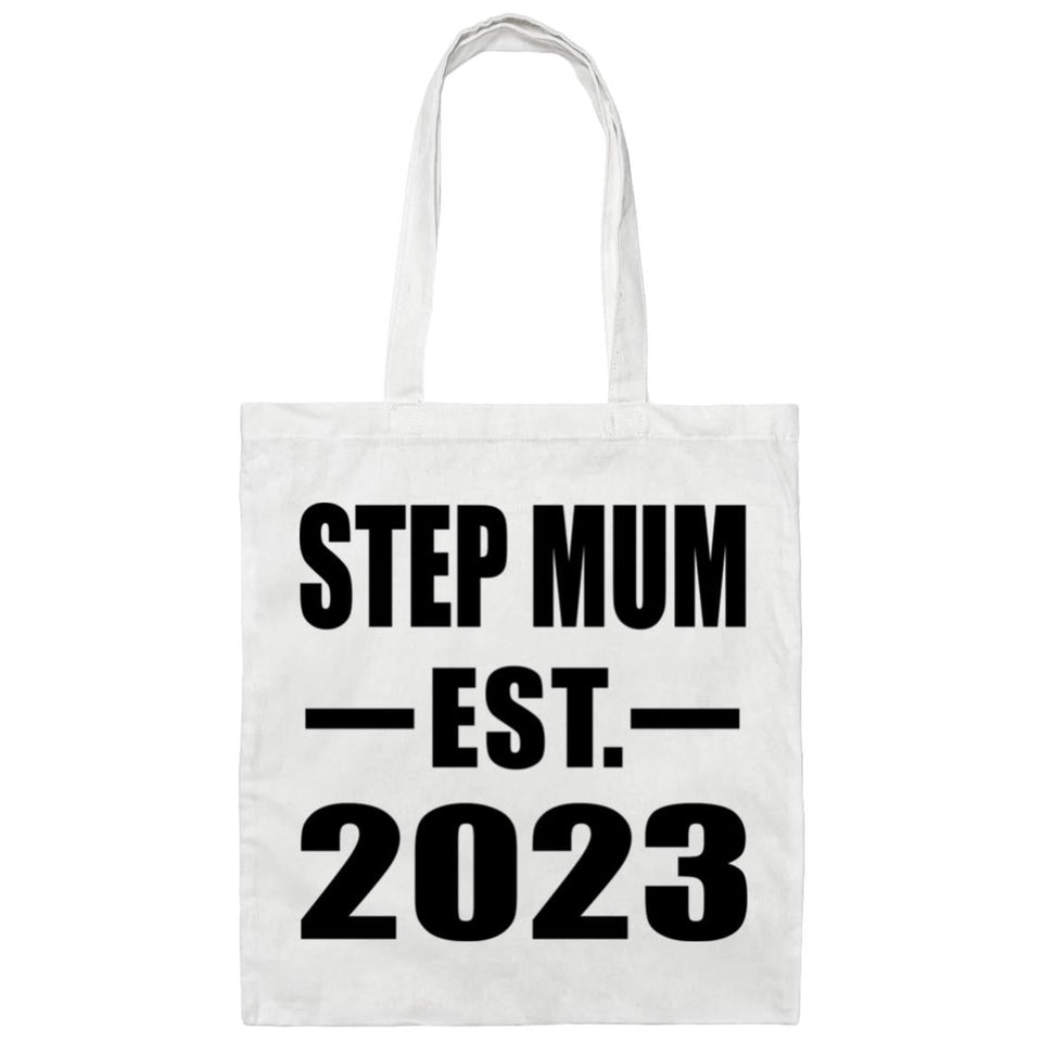 Step Mum Established EST. 2023 - Tote Bag White