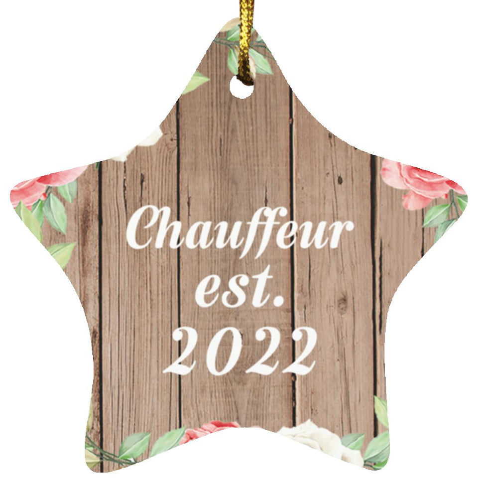 Chauffeur Established Est. 2022 - Star Ornament B