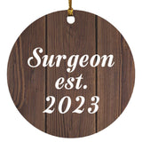 Surgeon Established Est. 2023 - Circle Ornament D