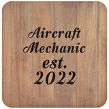 Aircraft Mechanic Established Est. 2022 - Drink Coaster C