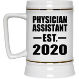 Physician Assistant Established EST. 2020 - Beer Stein