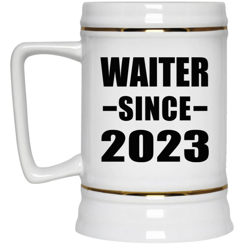 Waiter Since 2023 - Beer Stein