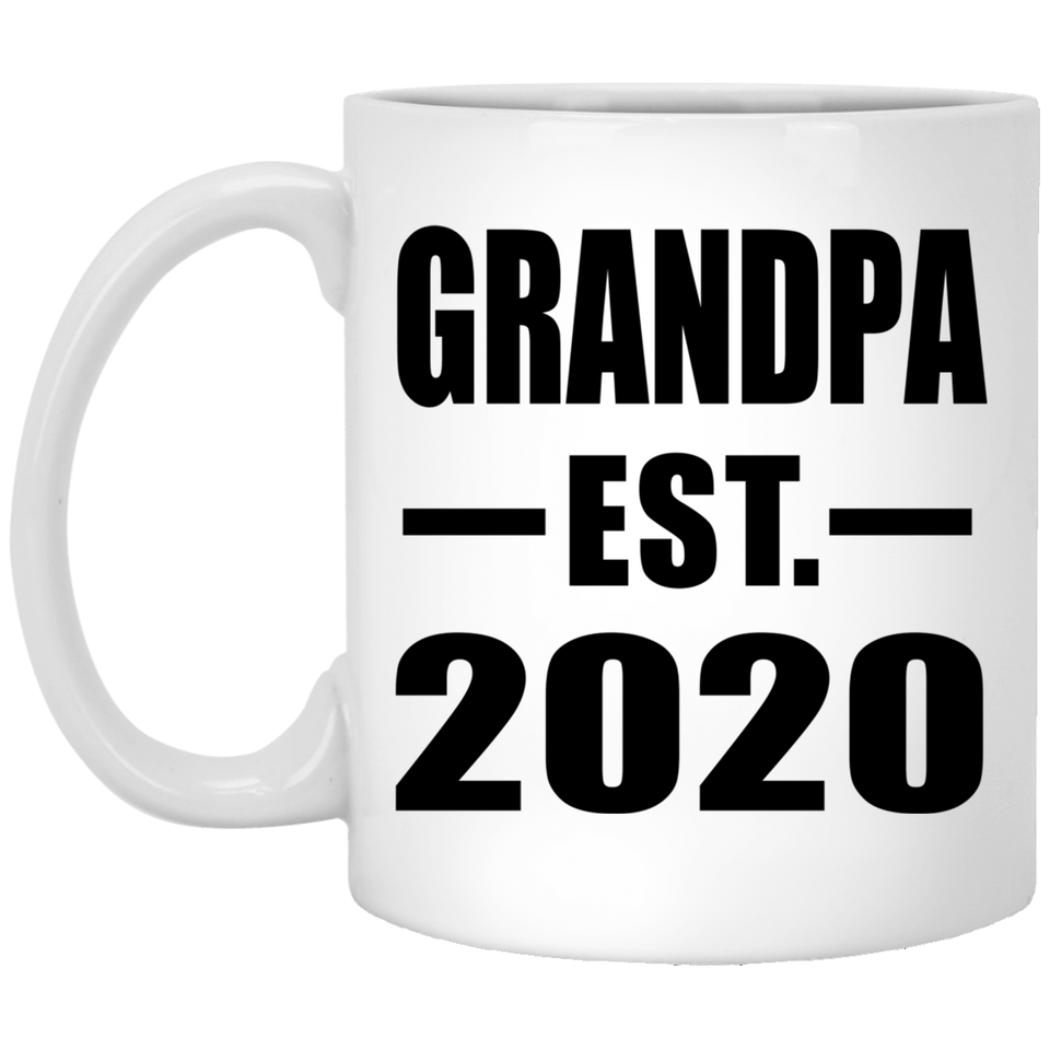 Grandpa Established EST. 2020 - 11oz Coffee Mug