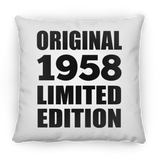 66th Birthday Original 1958 Limited Edition - Throw Pillow