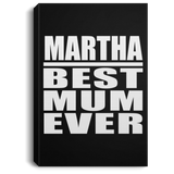 Martha Best Mum Ever - Canvas Portrait