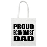 Proud Economist Dad - Tote Bag White