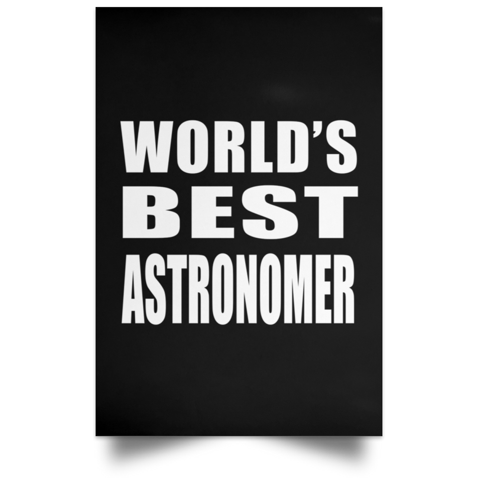 World's Best Astronomer - Poster Portrait