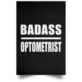 Badass Optometrist - Poster Portrait