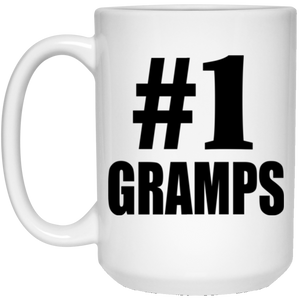 Number One #1 Gramps - 15 Oz Coffee Mug