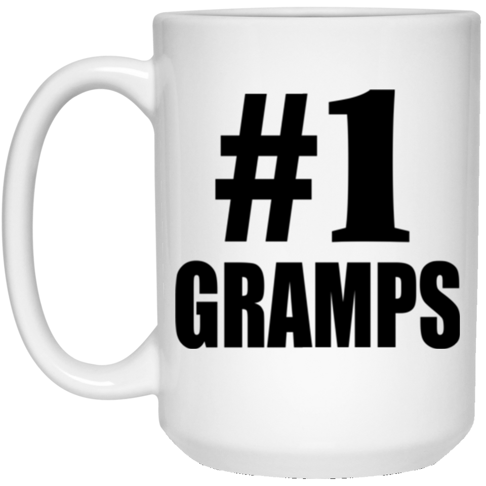 Number One #1 Gramps - 15 Oz Coffee Mug