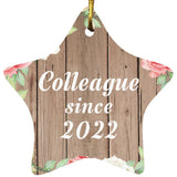 Colleague Since 2022 - Star Ornament B