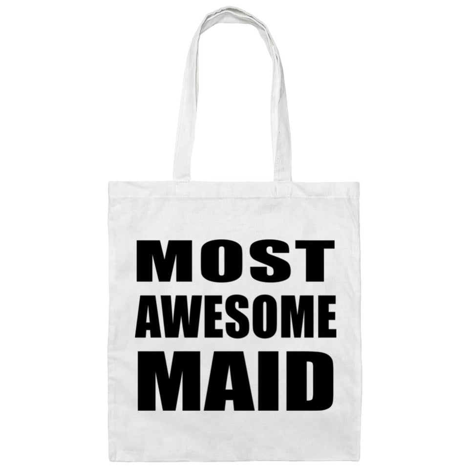 Most Awesome Maid - Tote Bag White