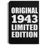 81st Birthday Original 1943 Limited Edition - Canvas Portrait