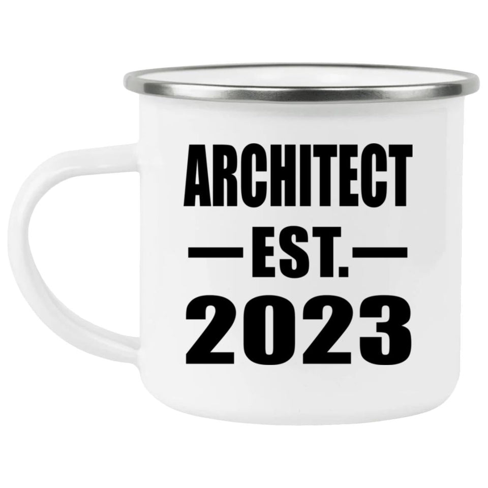 Architect Established EST. 2023 - 12oz Camping Mug