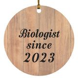 Biologist Since 2023 - Circle Ornament C