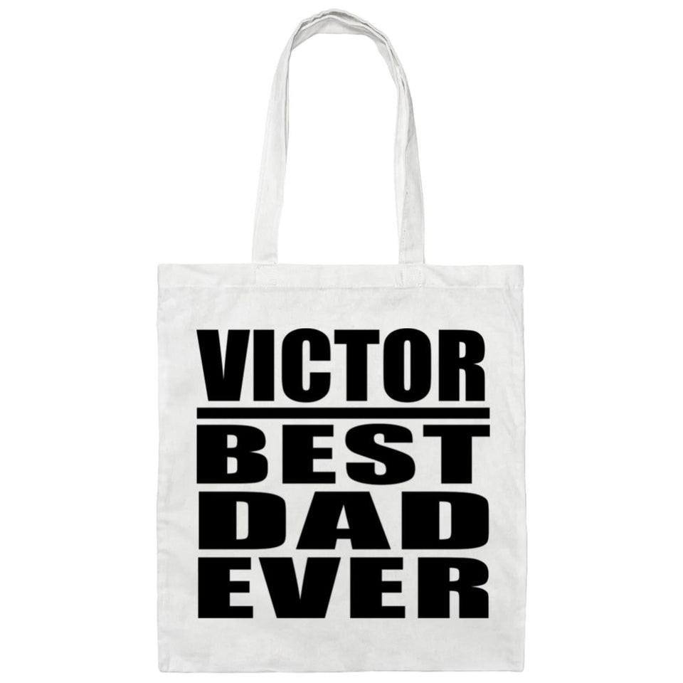 Victor Best Dad Ever - Tote Bag White