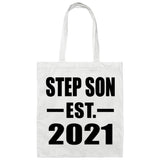 Step Son Established EST. 2021 - Tote Bag White