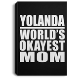 Yolanda World's Okayest Mom - Canvas Portrait