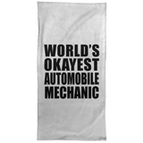 World's Okayest Automobile Mechanic - Hand Towel