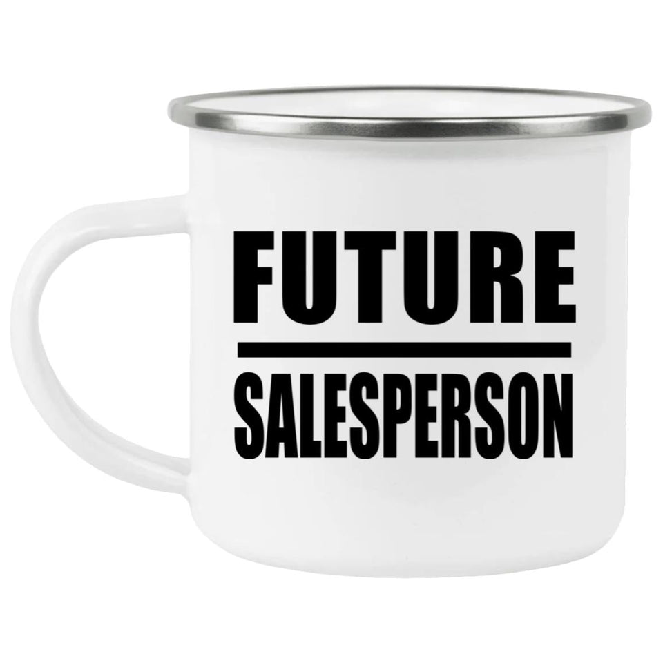 Future Salesperson - 12oz Camping Mug