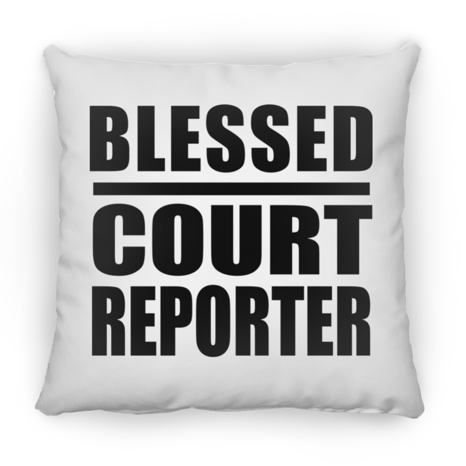 Blessed Court Reporter - Throw Pillow